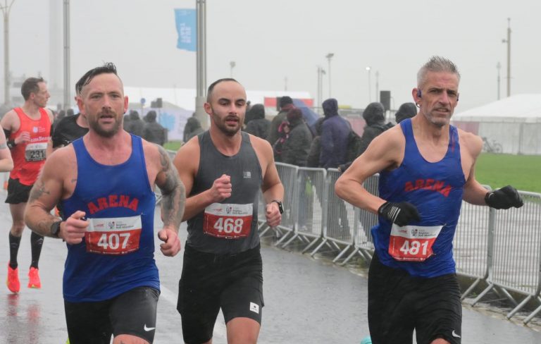 Big Performances in Tough Conditions at the Brighton Half